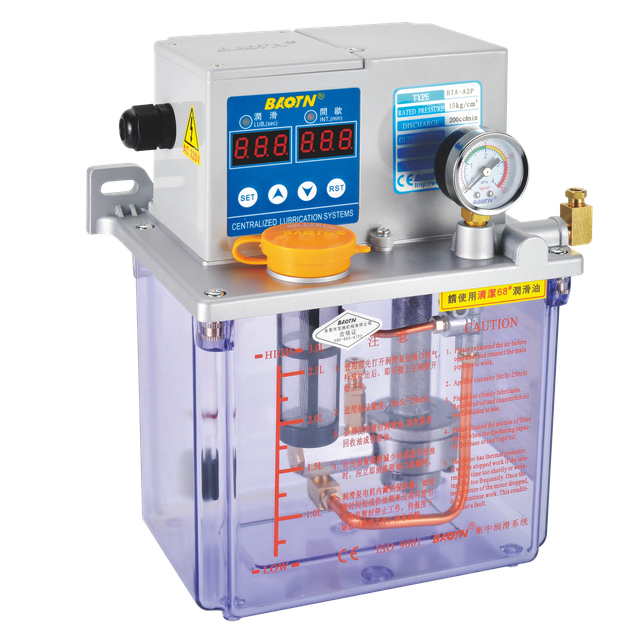 Bomba de lubrifica&ccedil;&atilde;o autom&aacute;tica tipo bomba de lubrifica&ccedil;&atilde;o de &oacute;leo com display digital bomba de engrenagem el&eacute;trica intermitente